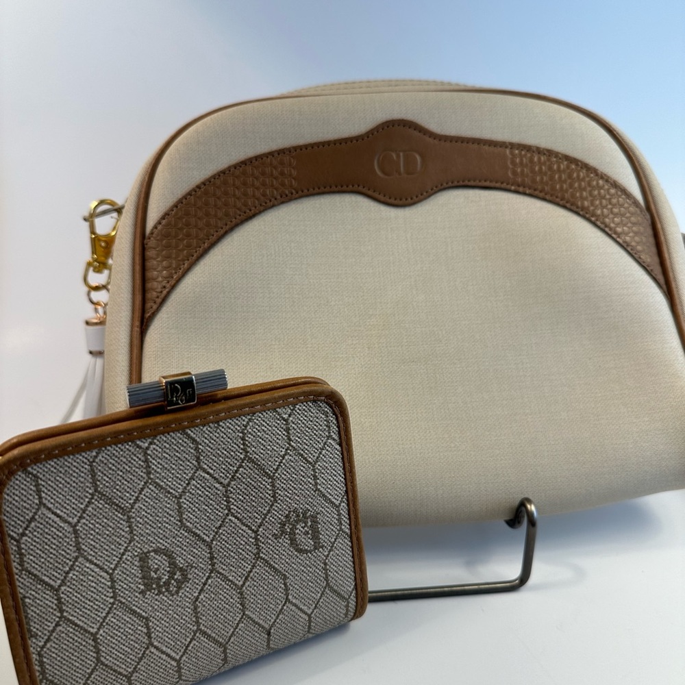 Dior Vintage Crossbody and Coin Purse